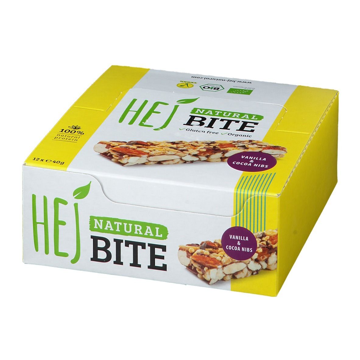 Hejbar Natural Bite Vanilla & Cocoa Nibs