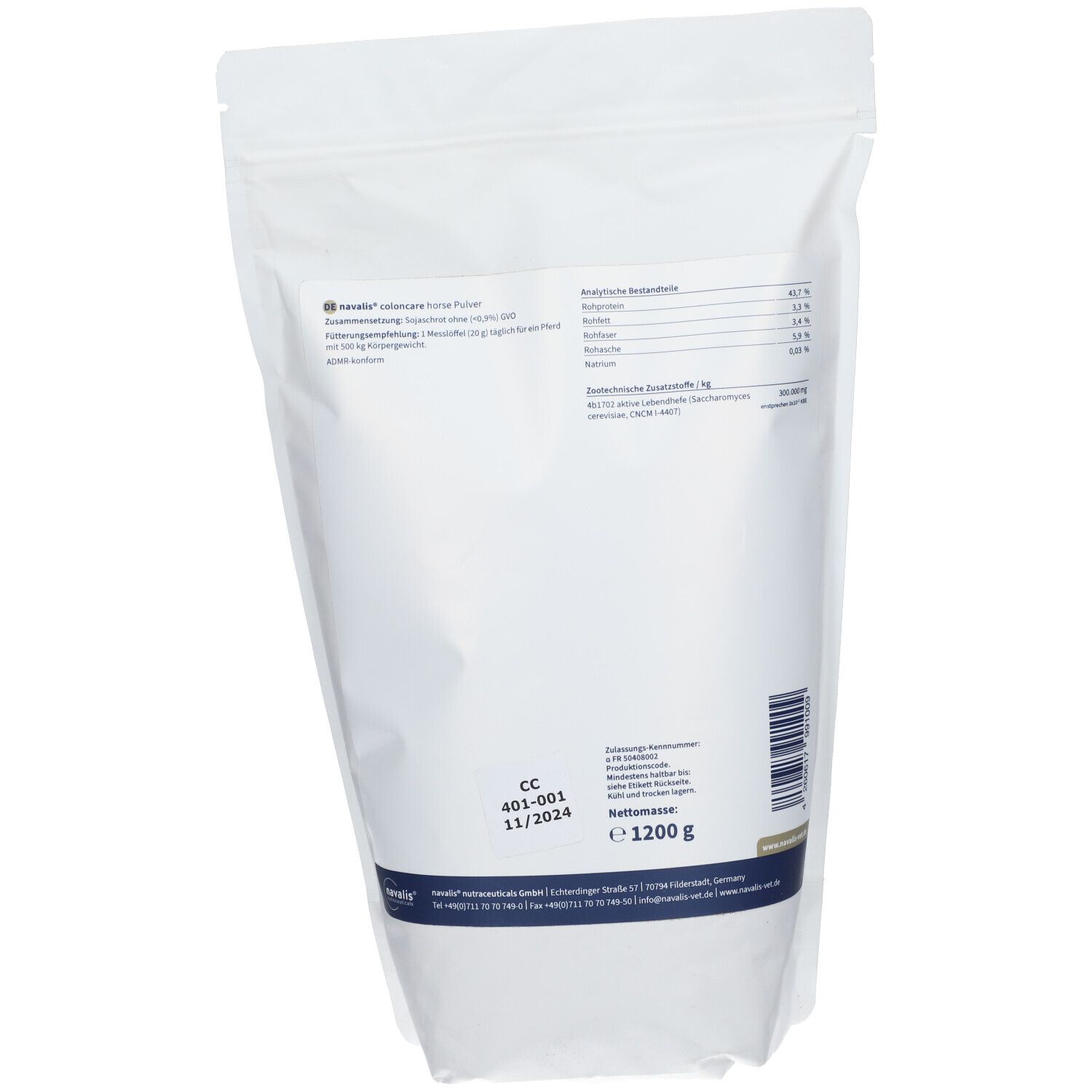 NAVALIS® Coloncare Poudre pour chevaux