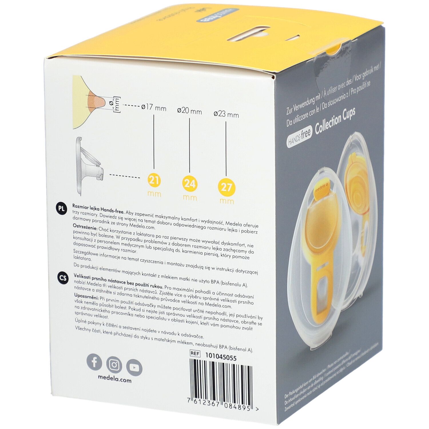 MEDELA Freestyle™ Hands-free Téterelles 27 mm