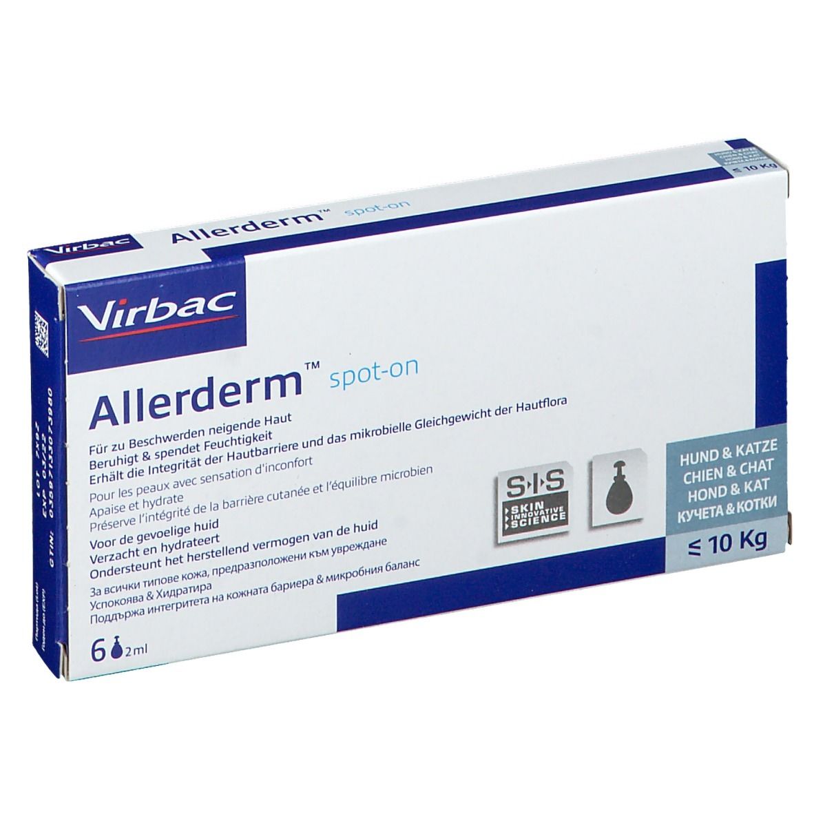 Allerderm® Spot on für Katzen und kleine Hunde unter 10 kg