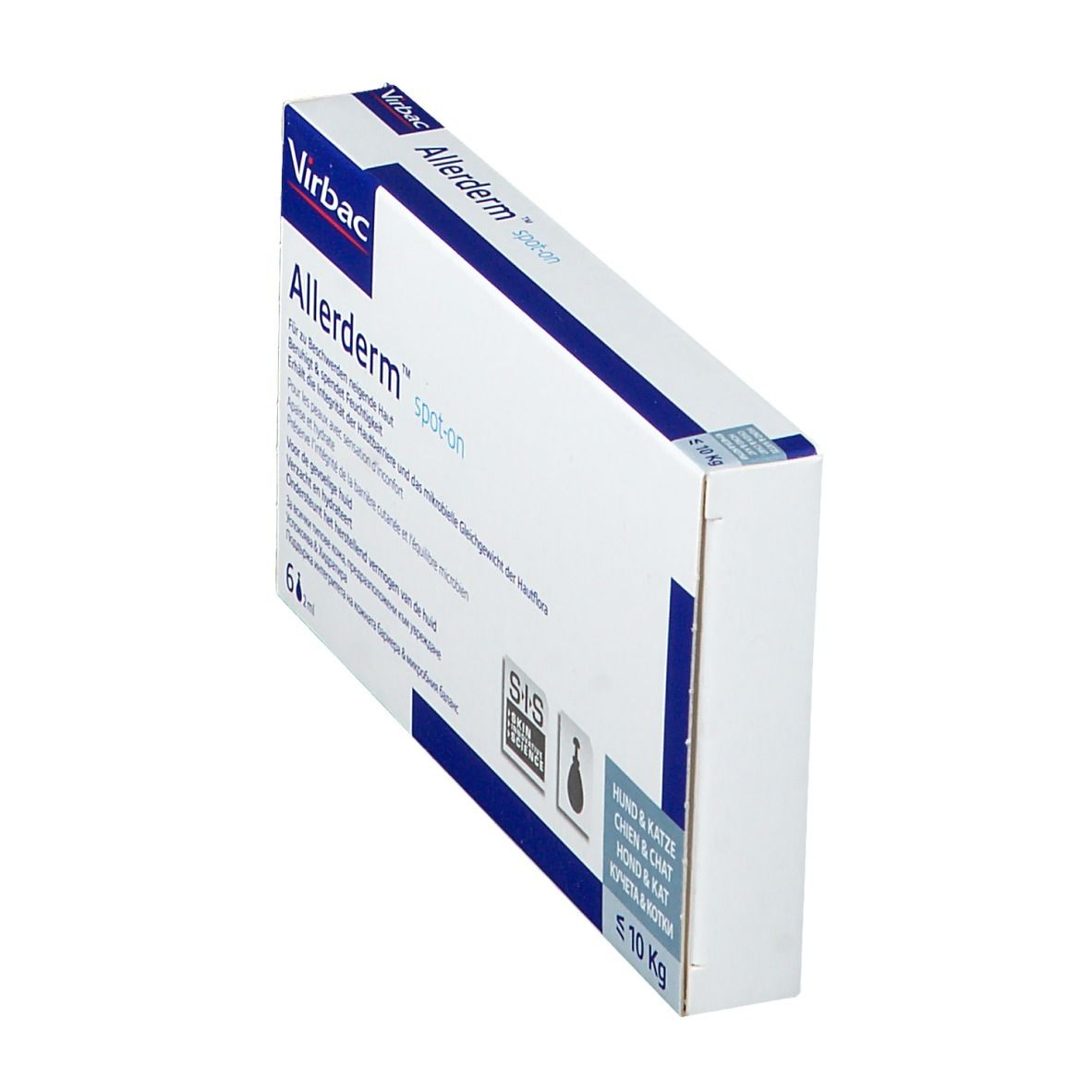 Allerderm® Spot on für Katzen und kleine Hunde unter 10 kg