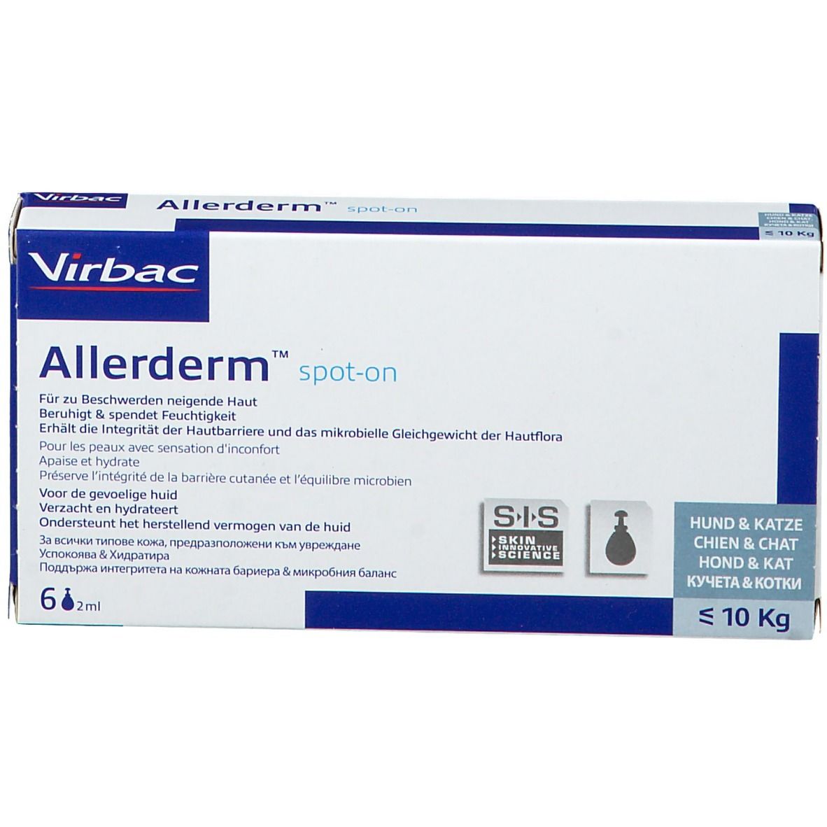 Allerderm® Spot on für Katzen und kleine Hunde unter 10 kg
