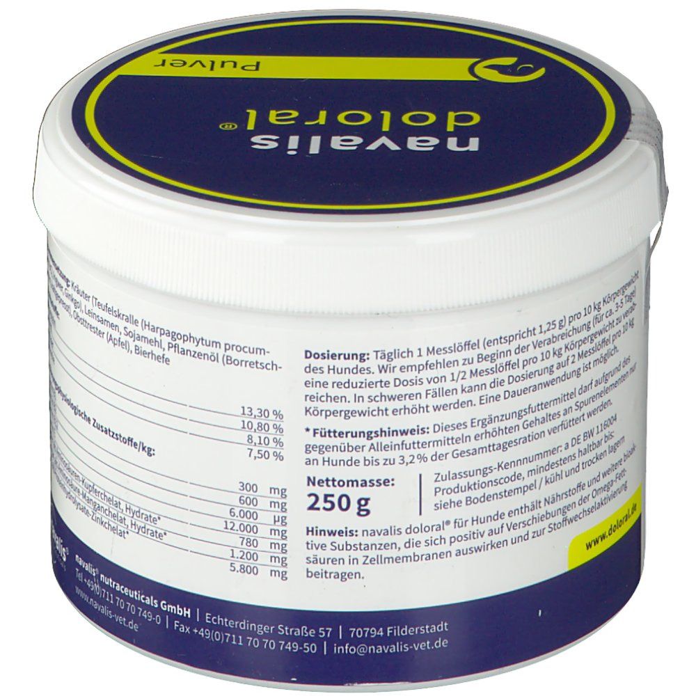 navalis doloral® Poudre chien