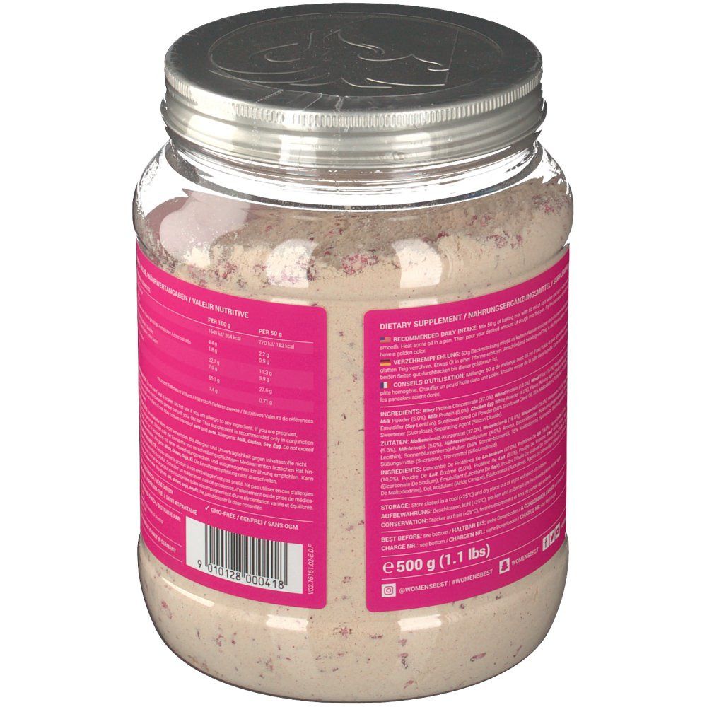 Women`s Best  - Protein Pancakes - Himbeer-Vanille/Vanilla with Raspberry Pieces