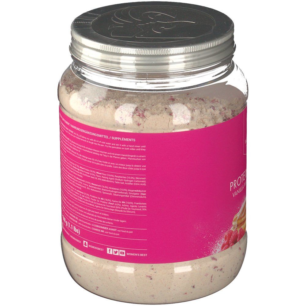 Women`s Best  - Protein Pancakes - Himbeer-Vanille/Vanilla with Raspberry Pieces