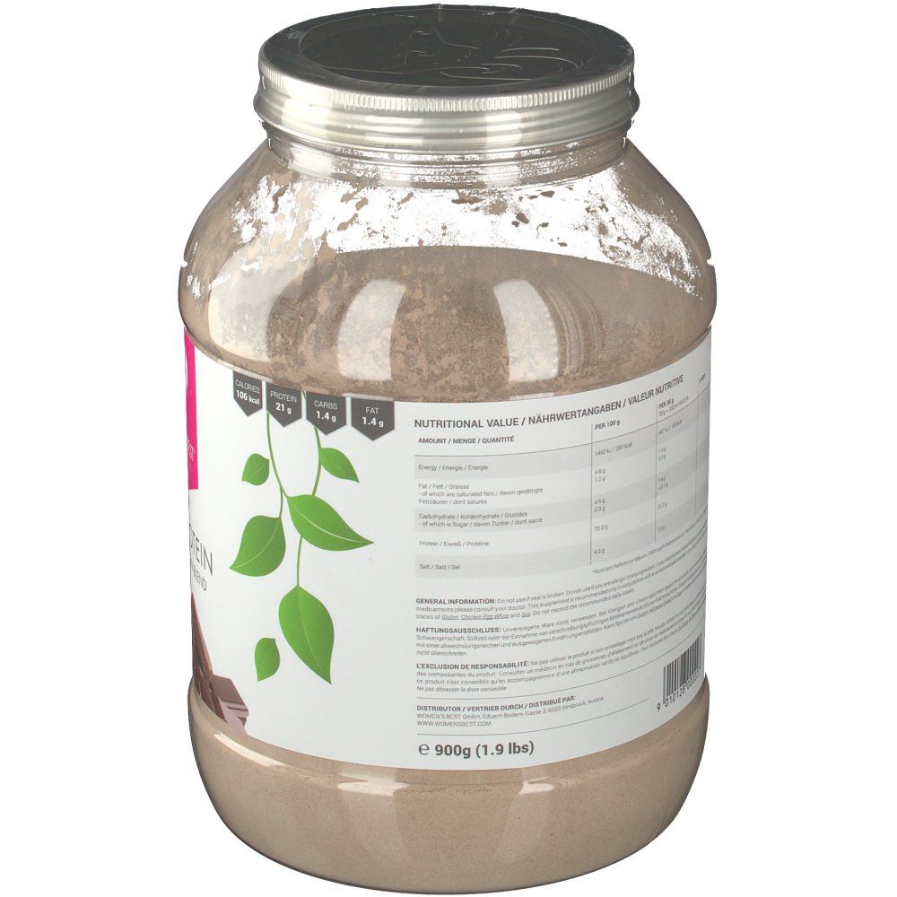 WOMENS BEST Vegan Protein Schokolade