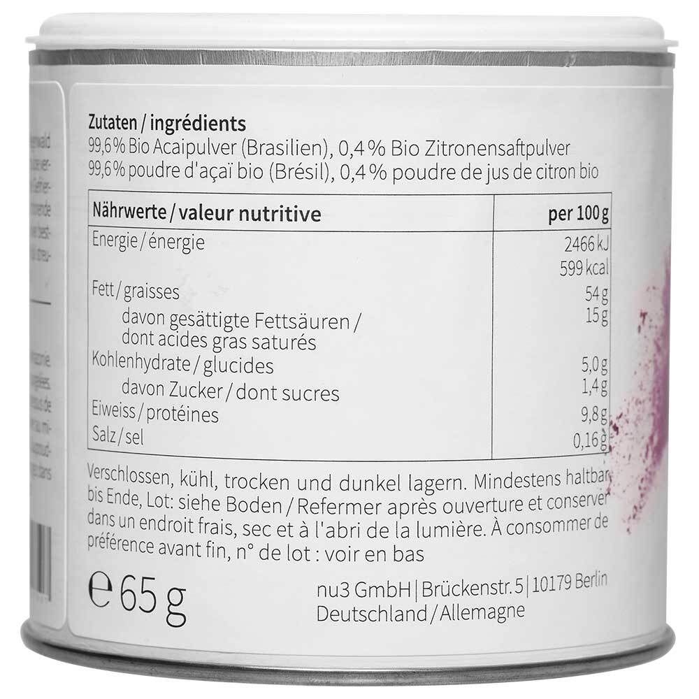 nu3 Bio Acai