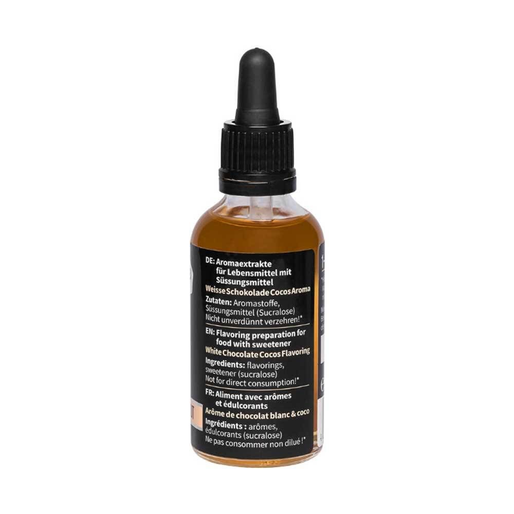 nu3 Fit Drops gouttes aromatisantes Chocolat blanc - Coco