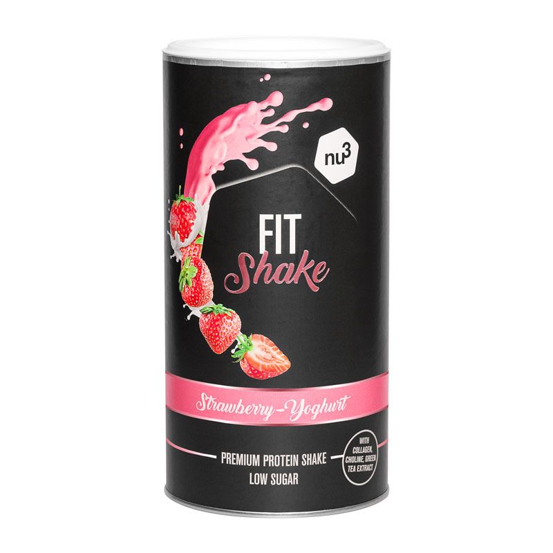 nu3 Fit Shake, Erdbeer-Joghurt