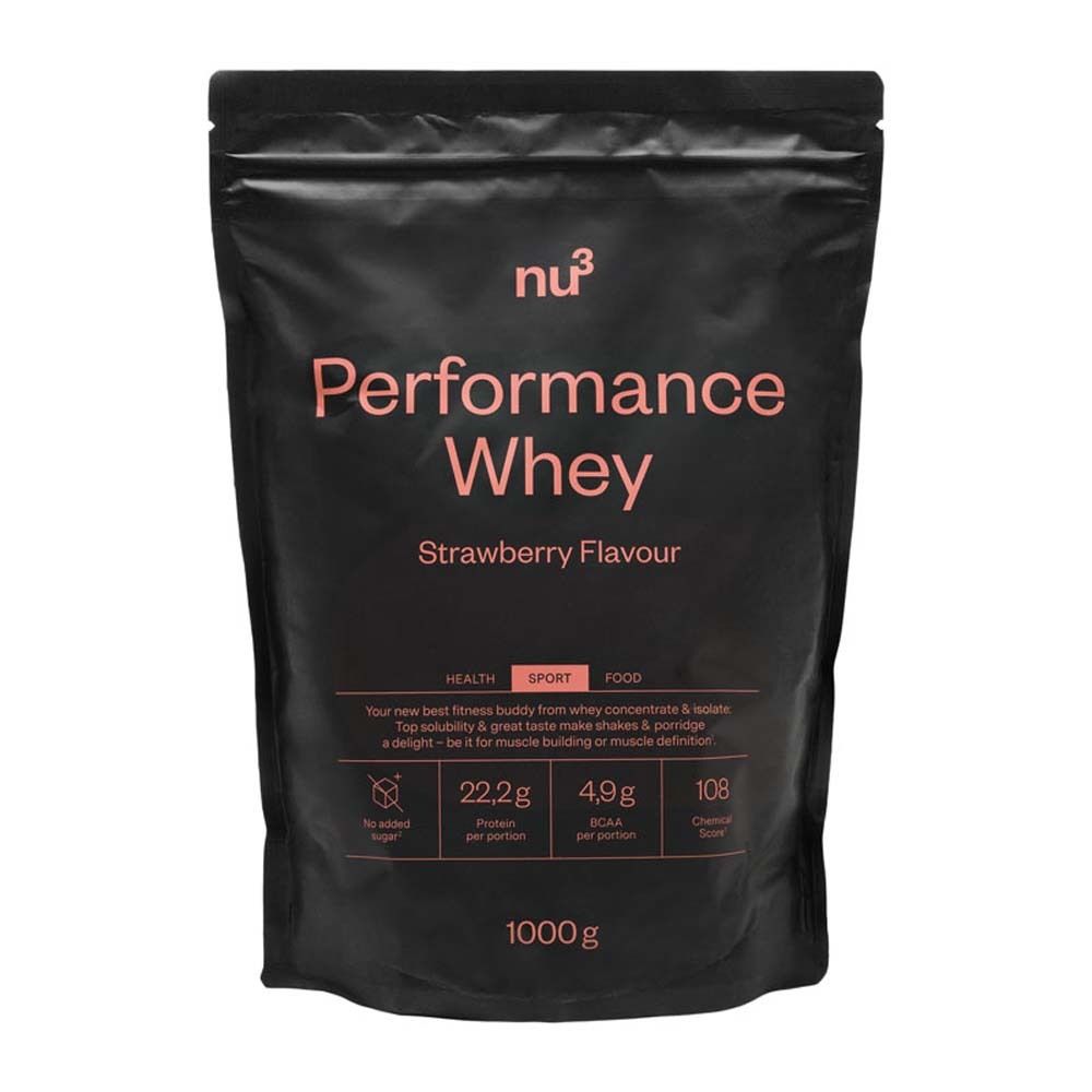 nu3 Performance Whey Erdbeere