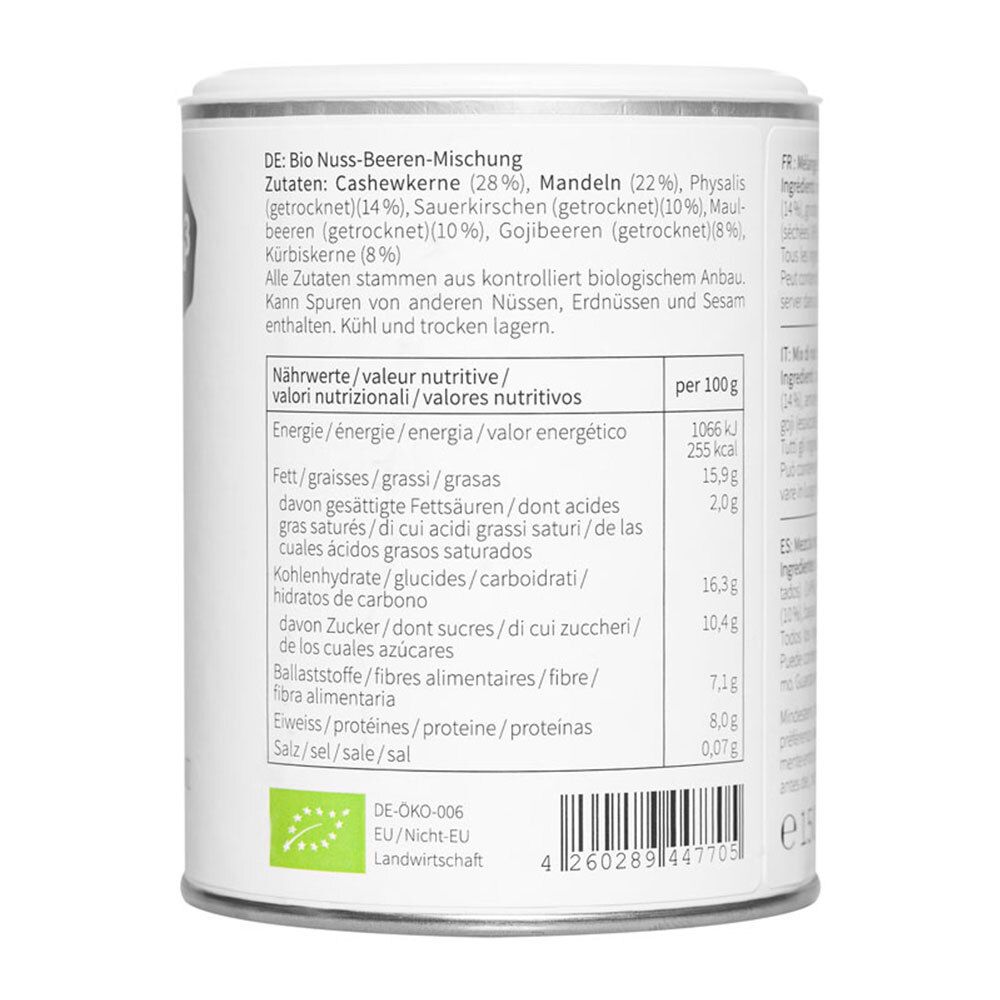 nu3 Superfood trail mix bio