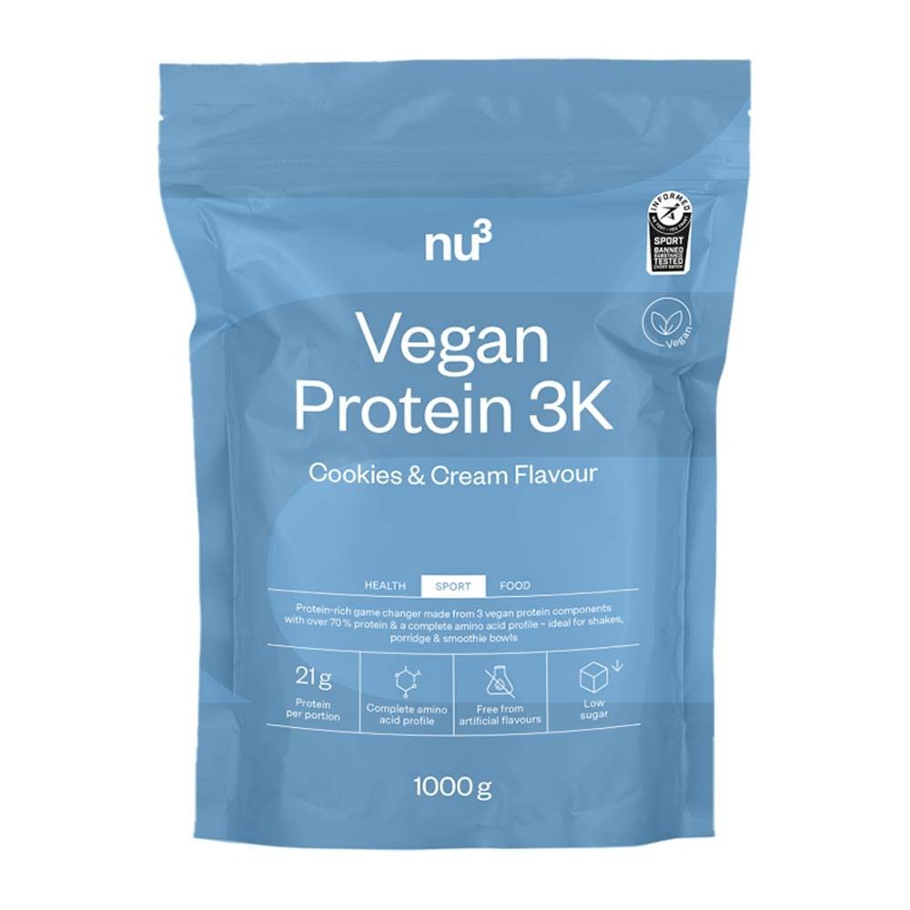 nu3 Protéines Vegan 3K Cookies-cream