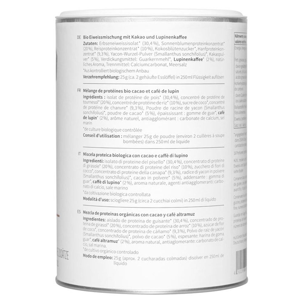 nu3 Shake Protéiné Vegan Bio Premium choco-macchiato