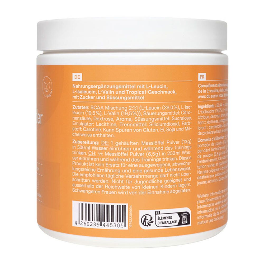 nu3 BCAA Powder Tropical