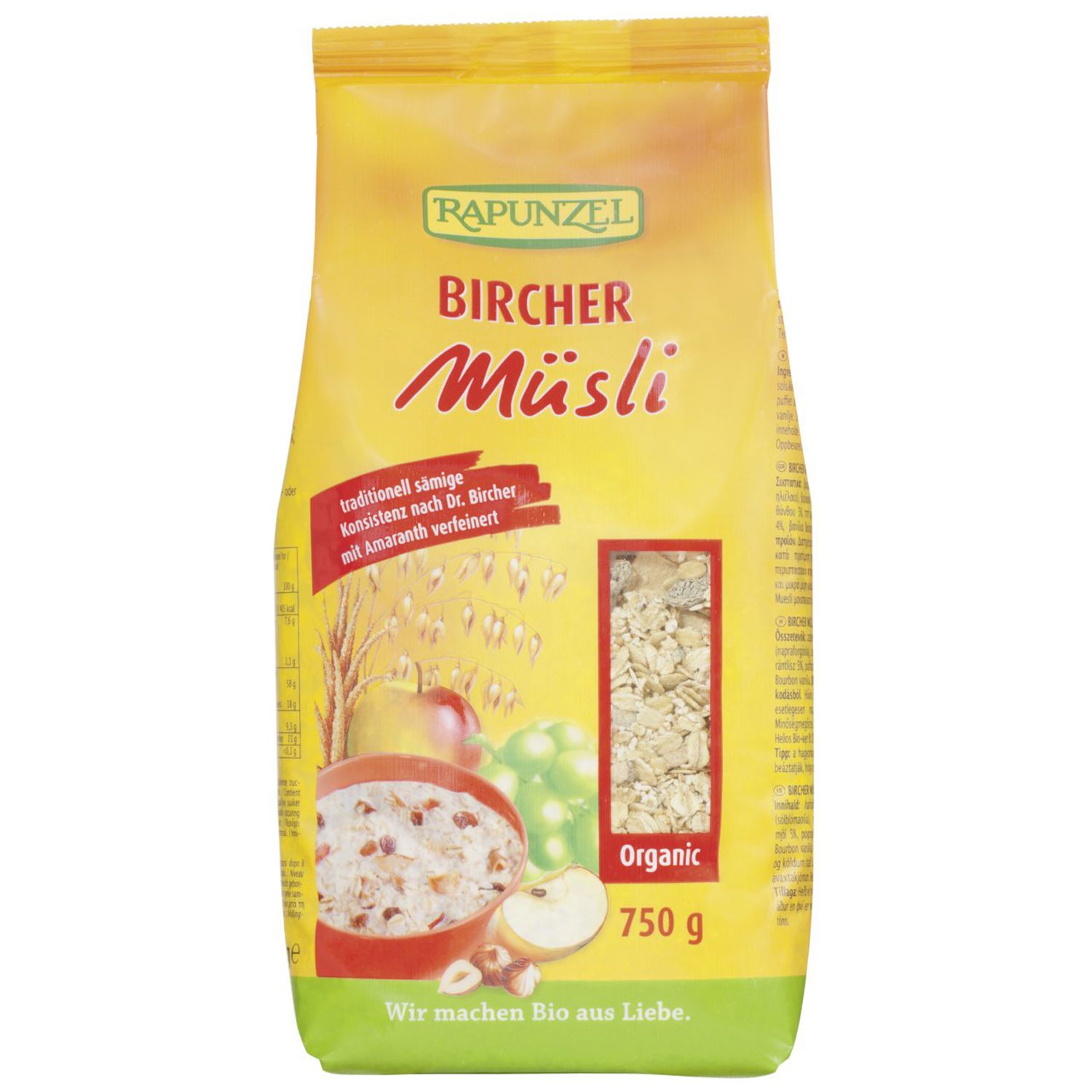 RAPUNZEL Bio Bircher Müsli