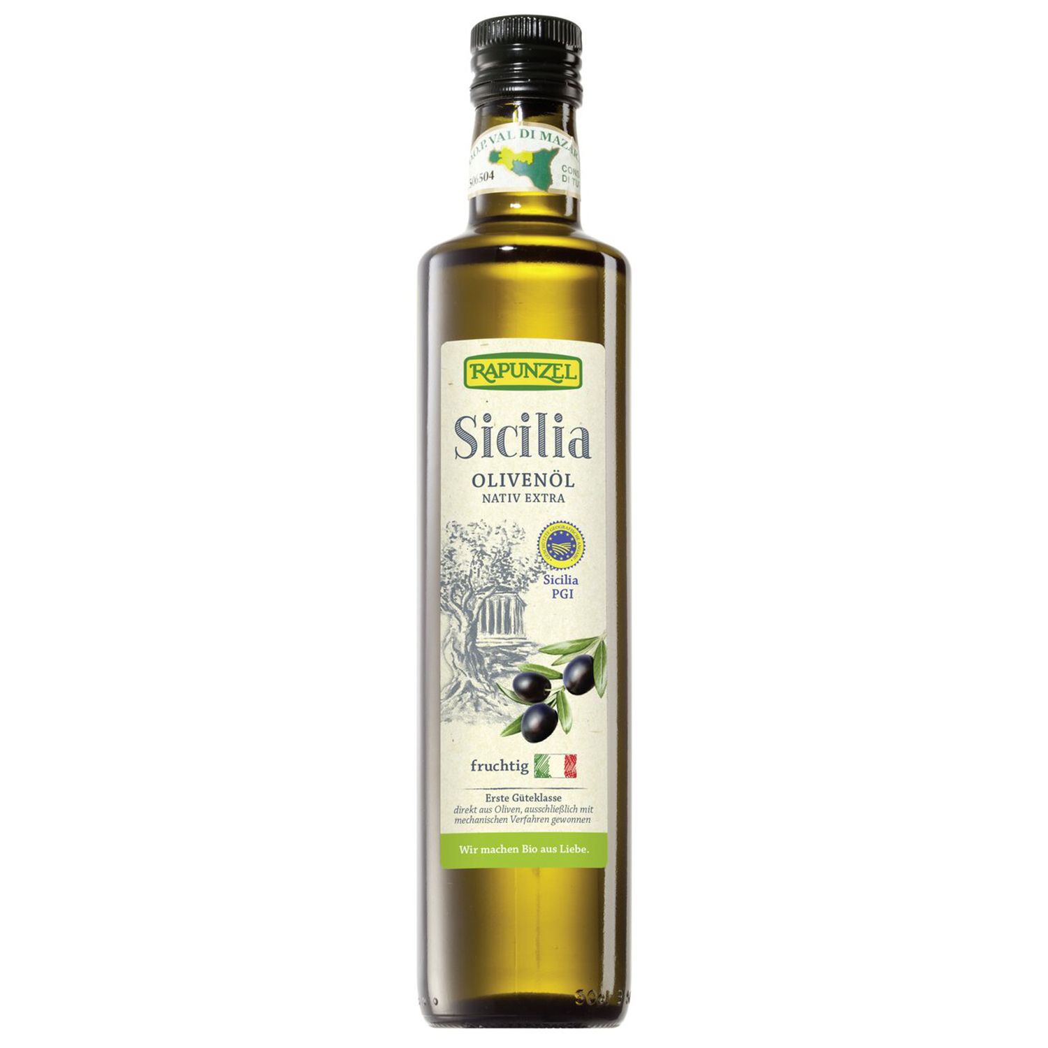 RAPUNZEL Bio Huile d'olive Sicilia AOP, native extra