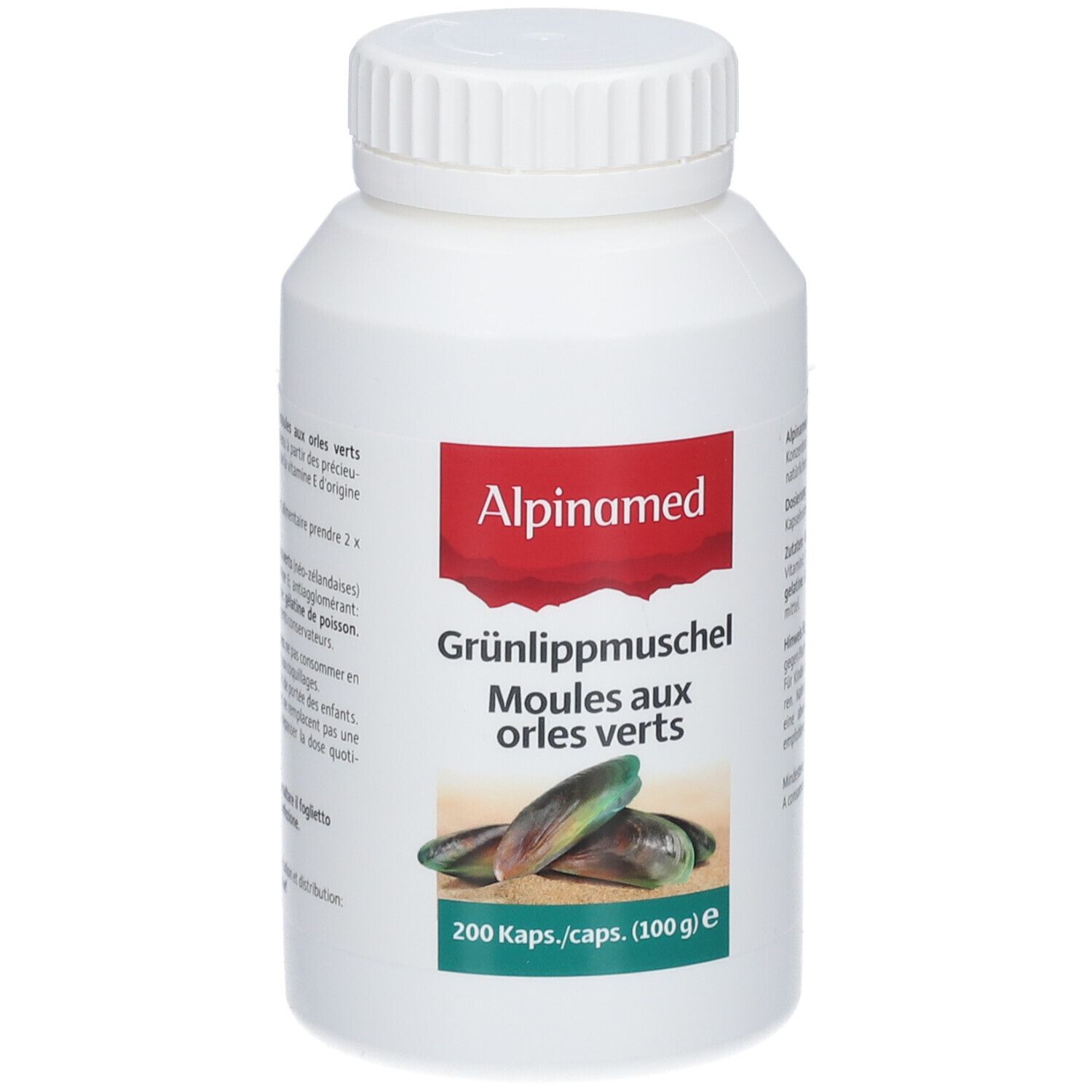 Alpinamed  Moules aux orles verts Capsules