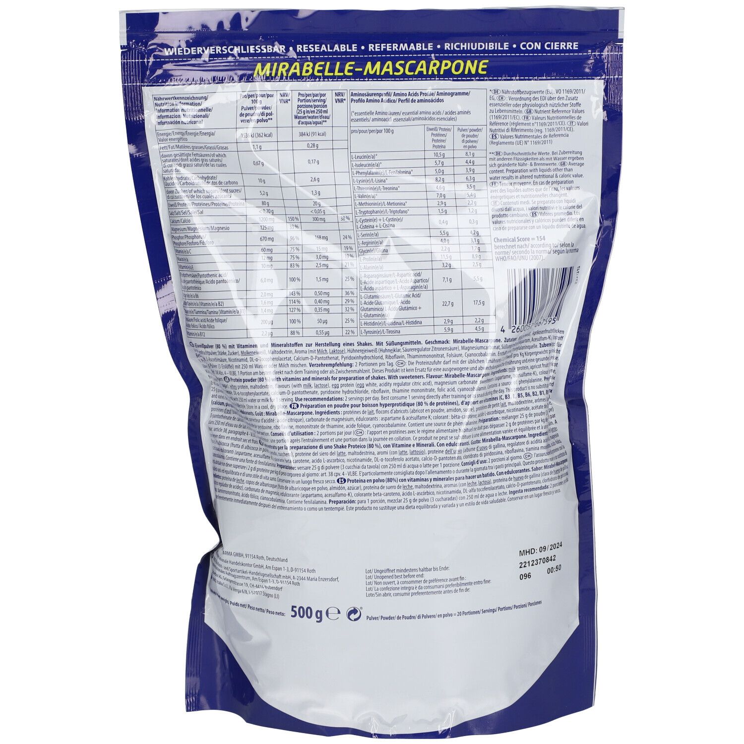 Inkospor Active Pro 80 Mirabelle-Mascarpone
