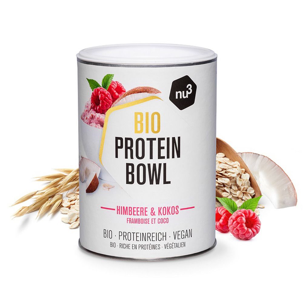 nu3 Bio Protein Bowl Himbeere-Kokos