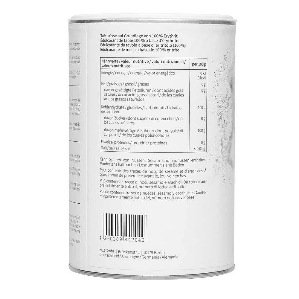 nu3 Érythritol, Substitut de sucre