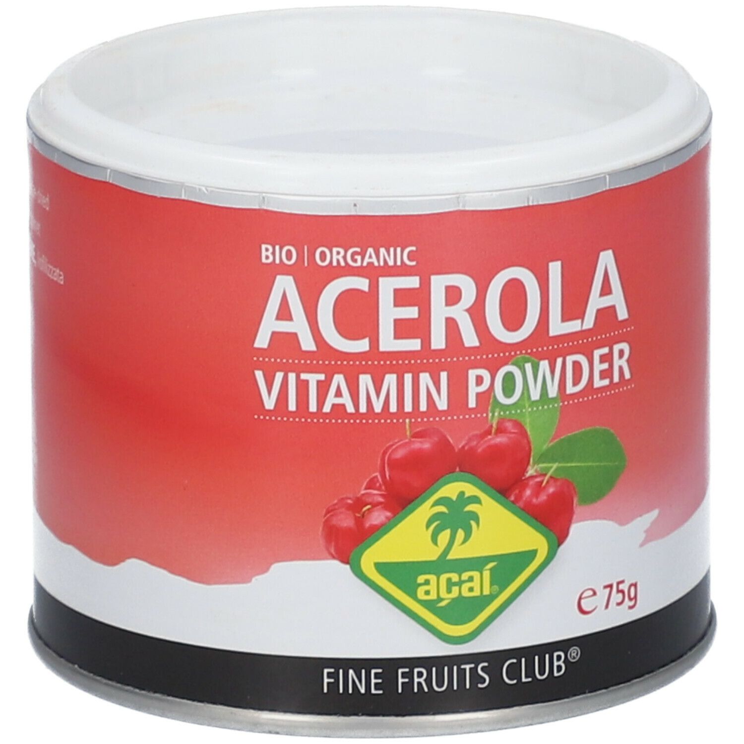 Fine Fruits Club Acerola Vitamin Pulver