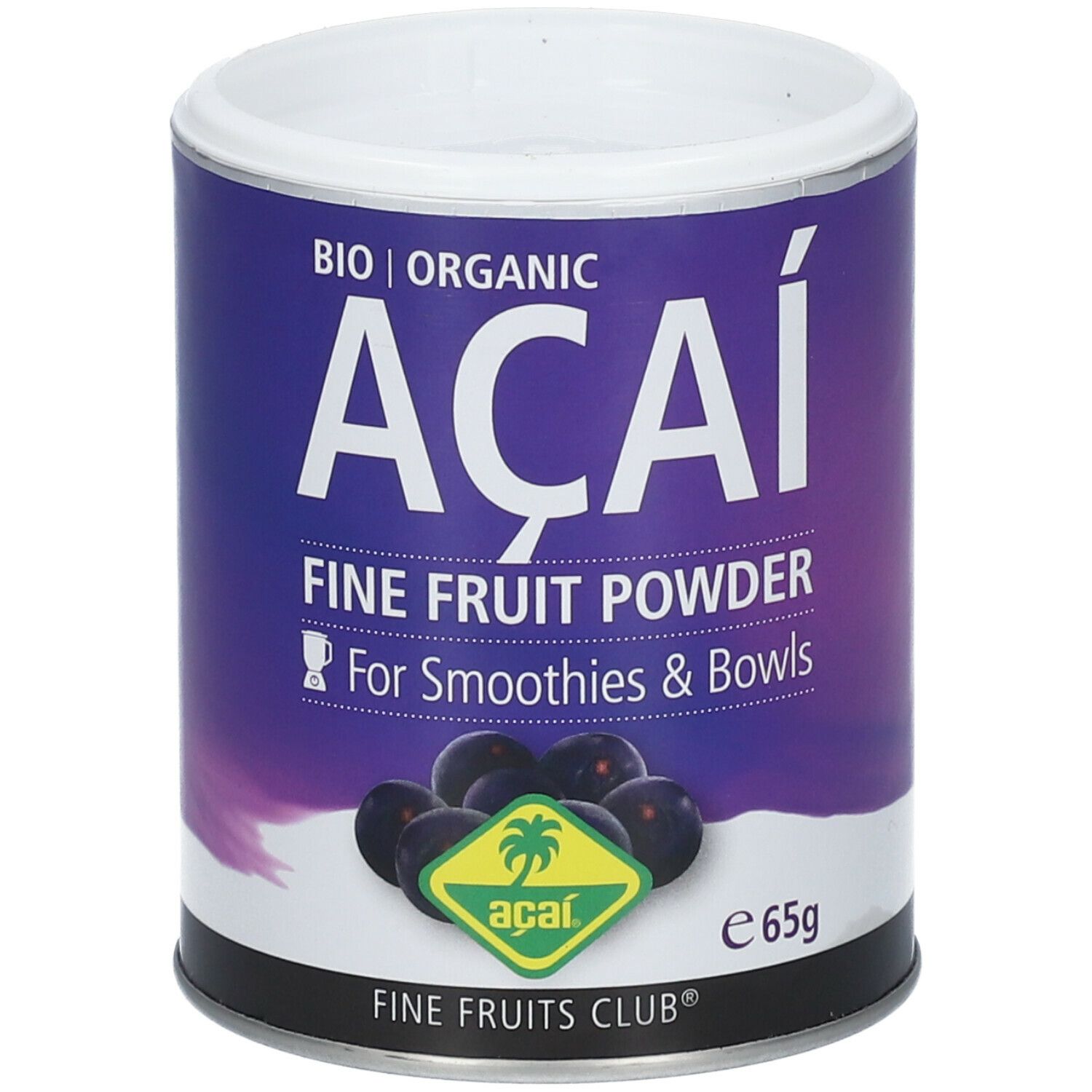 Fine Fruits Club Bio Acai, Pulver