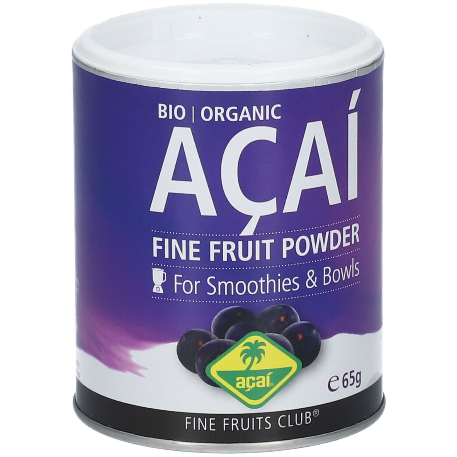 Fine Fruits Club Bio Acai, Pulver