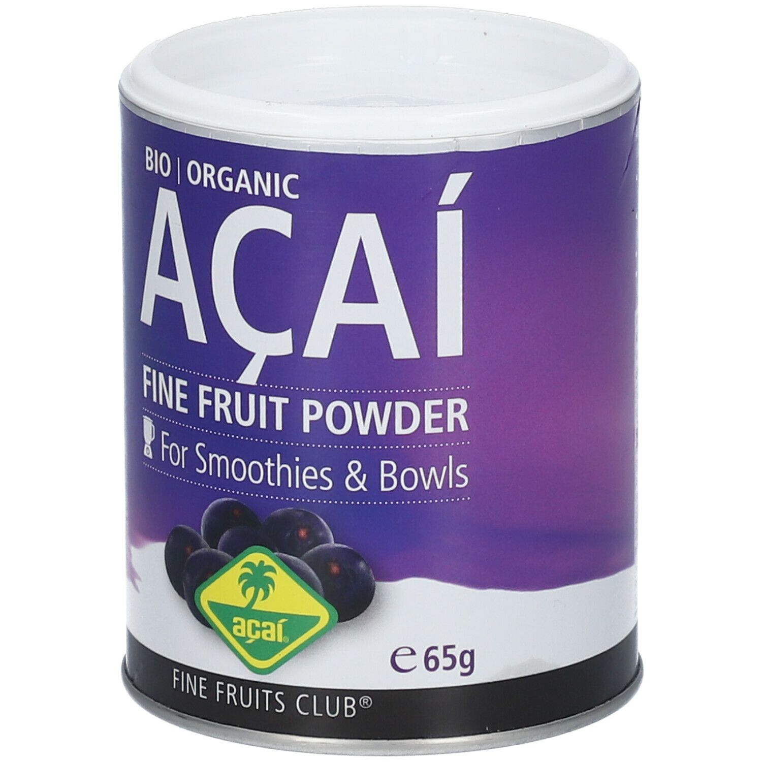 Fine Fruits Club Bio Acai, Pulver