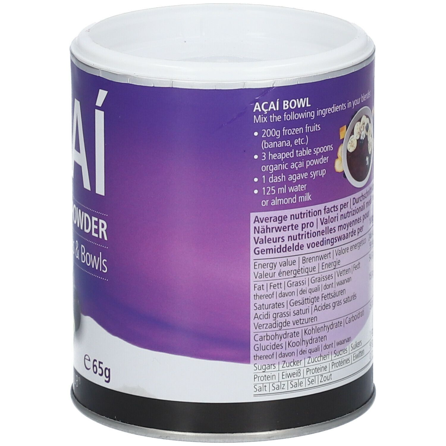 Fine Fruits Club Bio Acai, Pulver