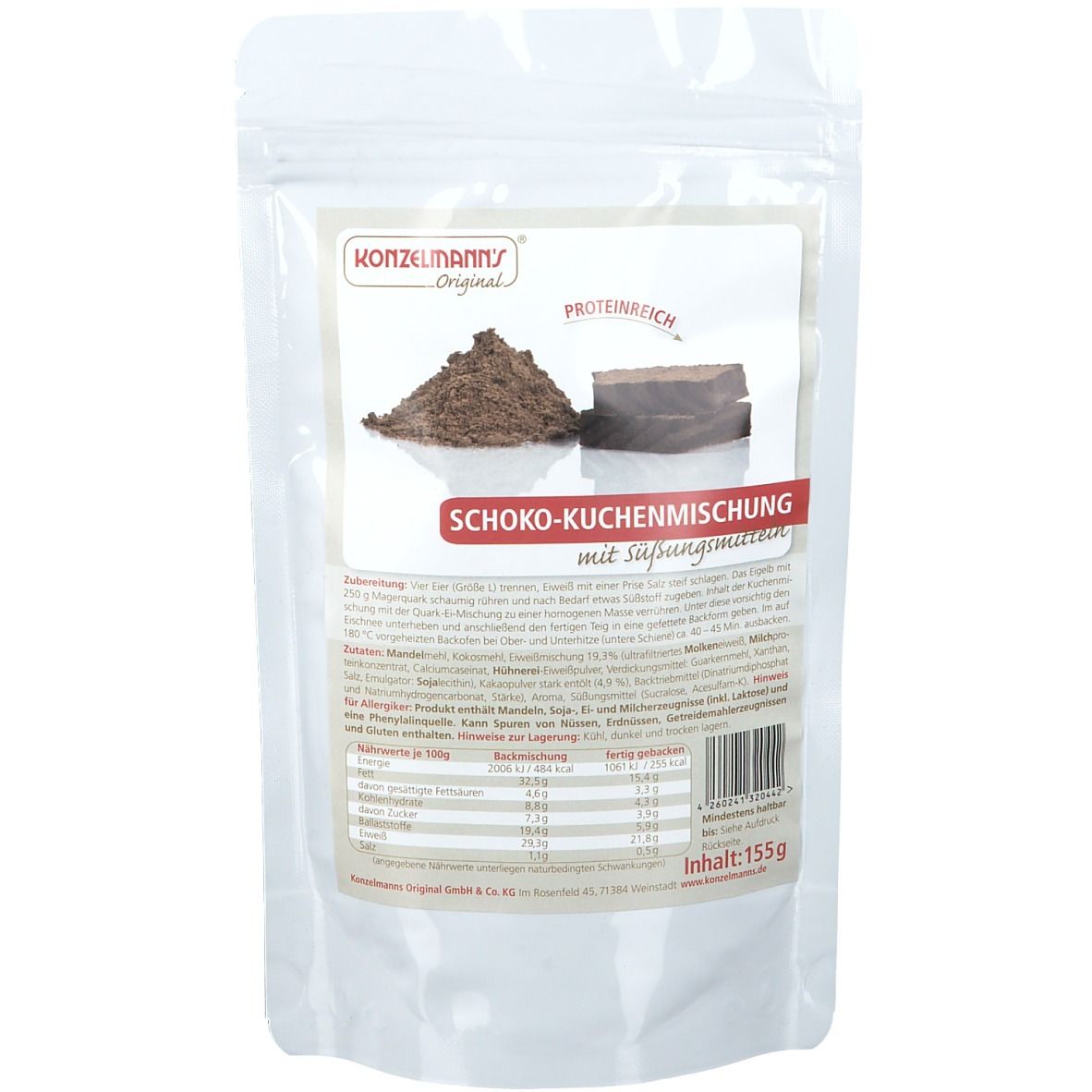 Konzelmann's original Mélange pour gâteau au chocolat