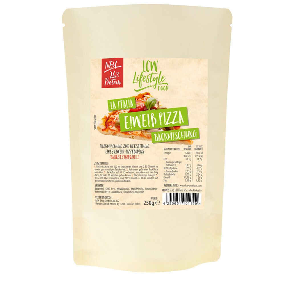 LCW La Italia Mélange pour pizza au blanc d'œuf