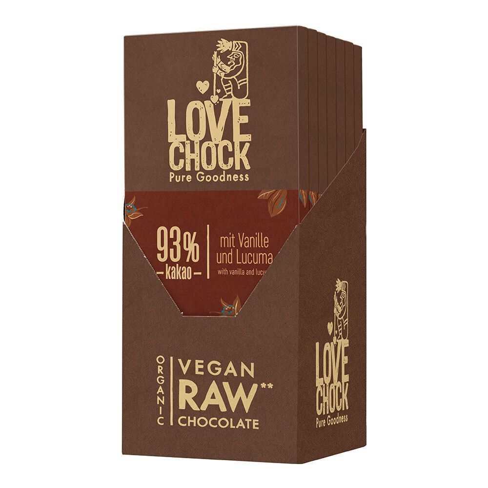 Lovechock Bio Extra Foncé, 93 % Cacao