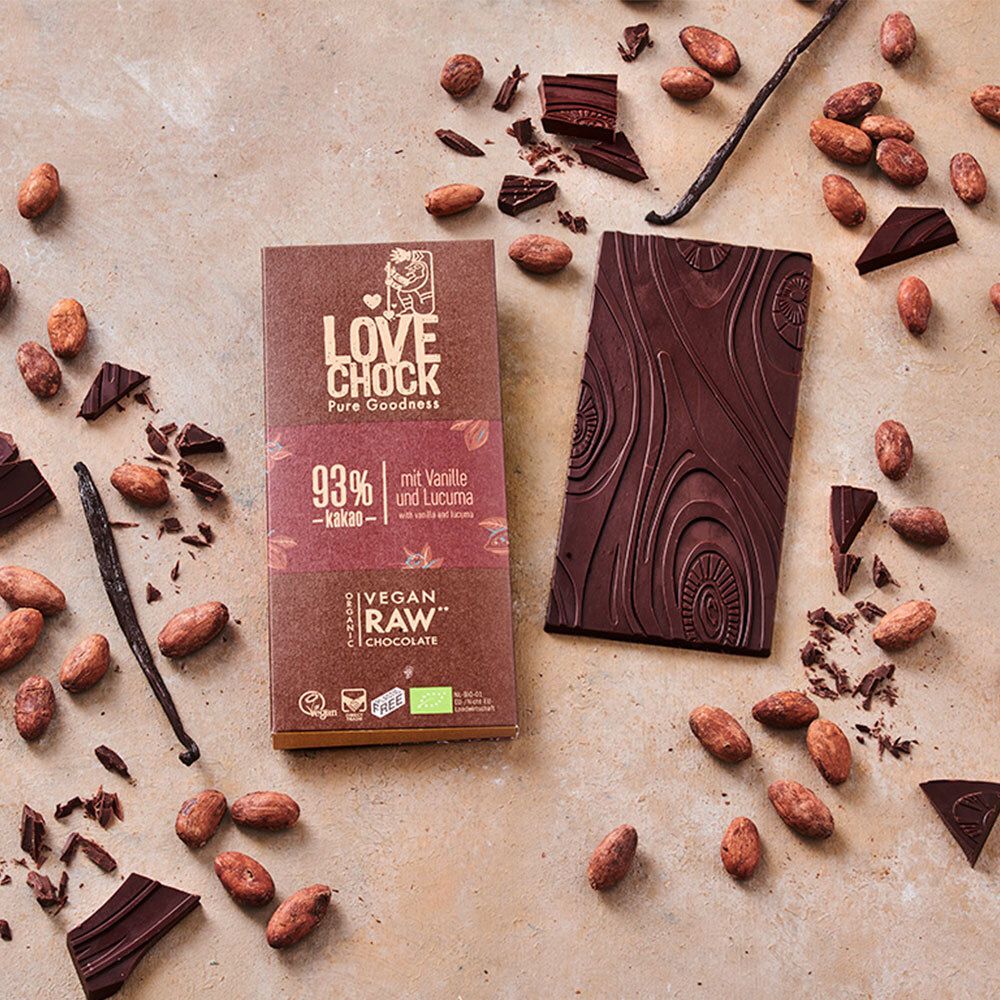 Lovechock Bio Extra Foncé, 93 % Cacao