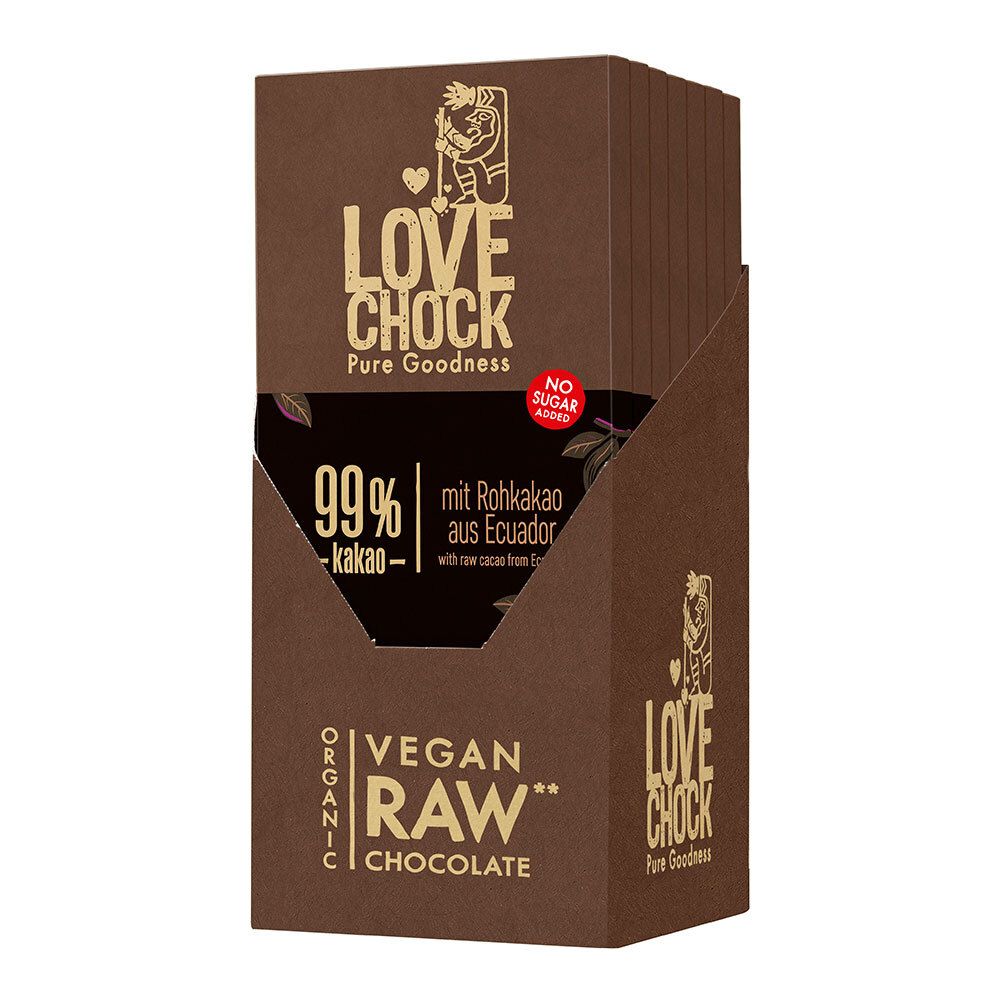 Lovechock Noir Intense, 99 % Cacao