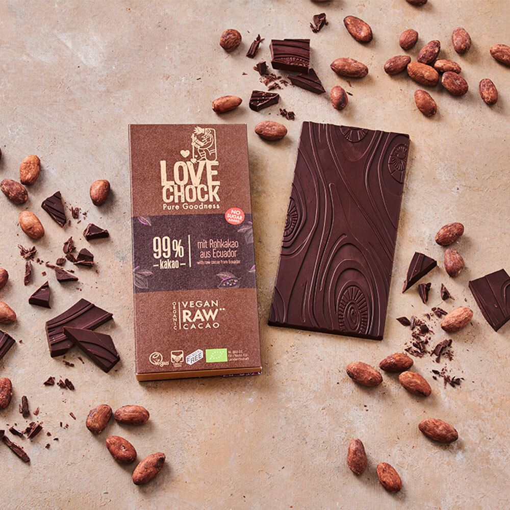 Lovechock Noir Intense, 99 % Cacao