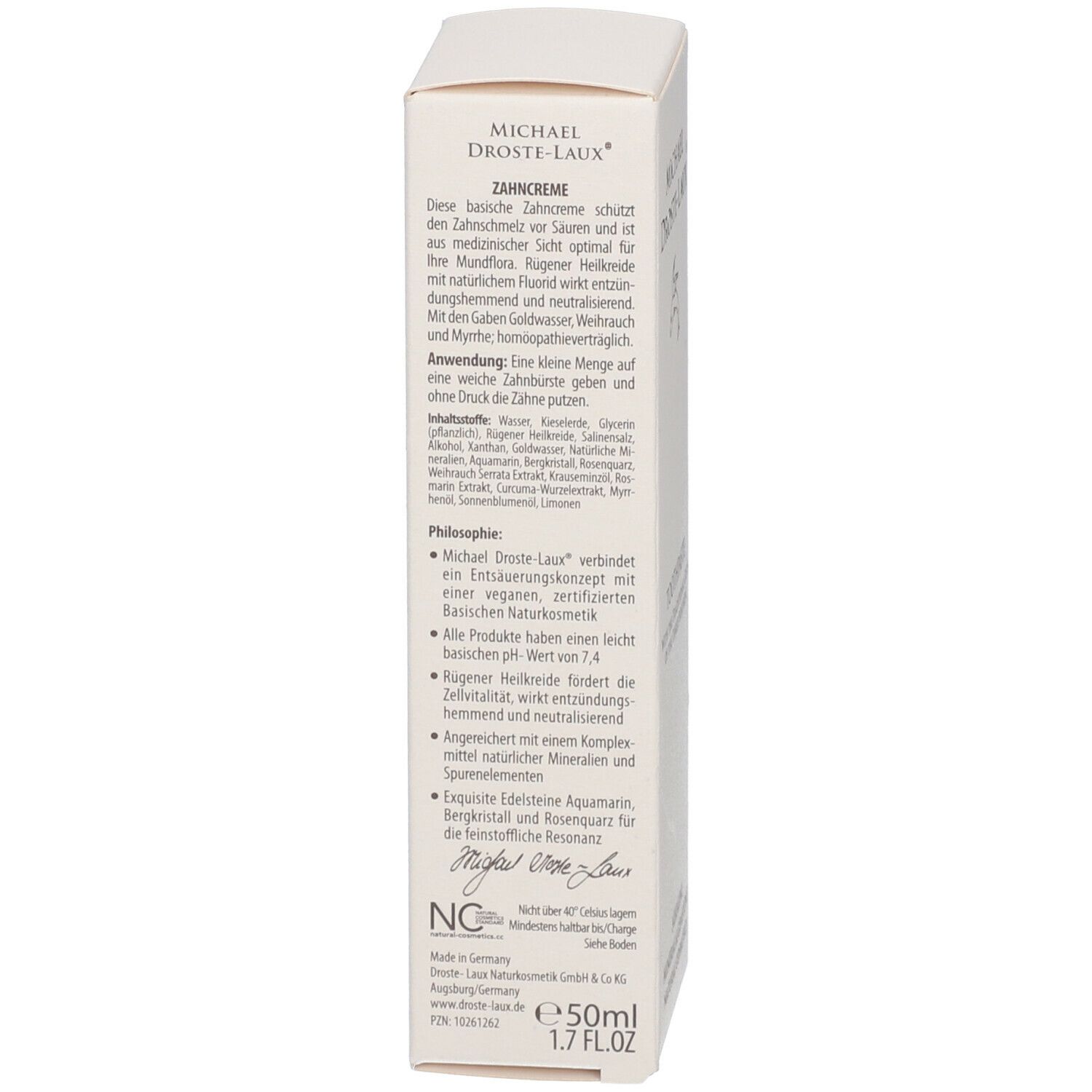 DROSTE-LAUX® Basische Zahncreme