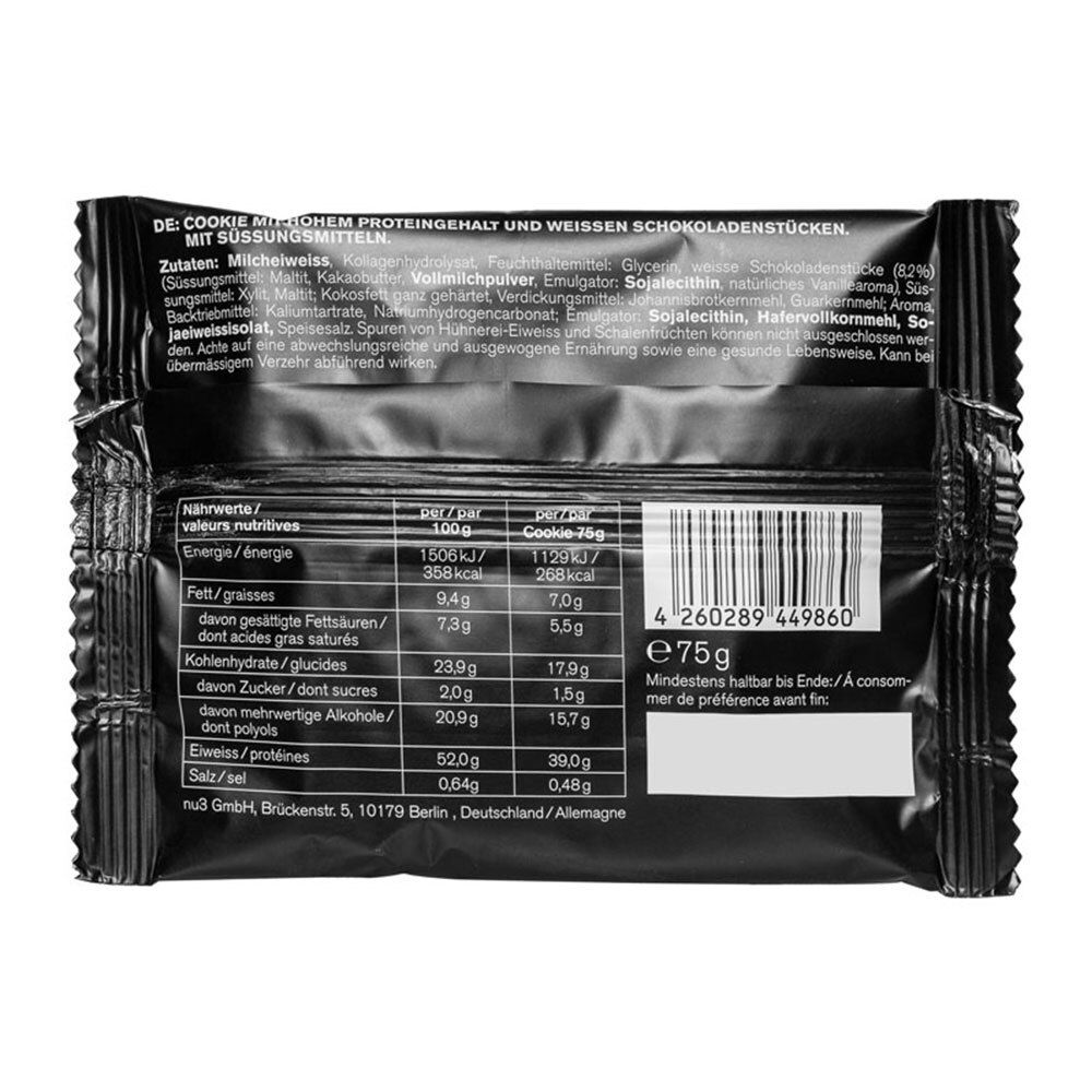 nu3 Protein Cookie Amande au chocolat blanc