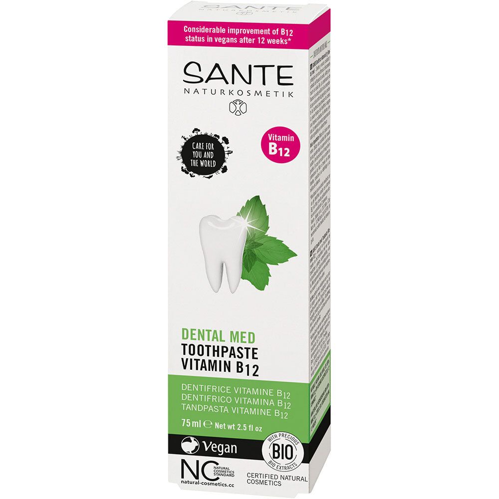 SANTE Naturkosmetik Dental Med Dentifrice Vitamine B12