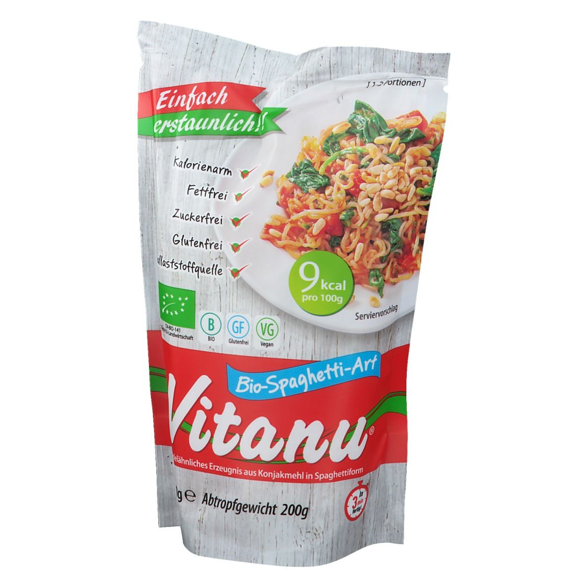 Vitanu Spaghetti de Konjac bio