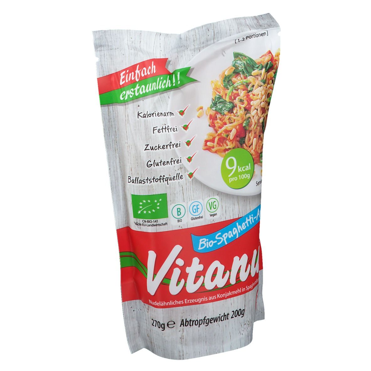 Vitanu Spaghetti de Konjac bio