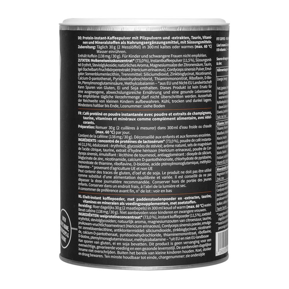 Nu3 Fit Café Protéiné