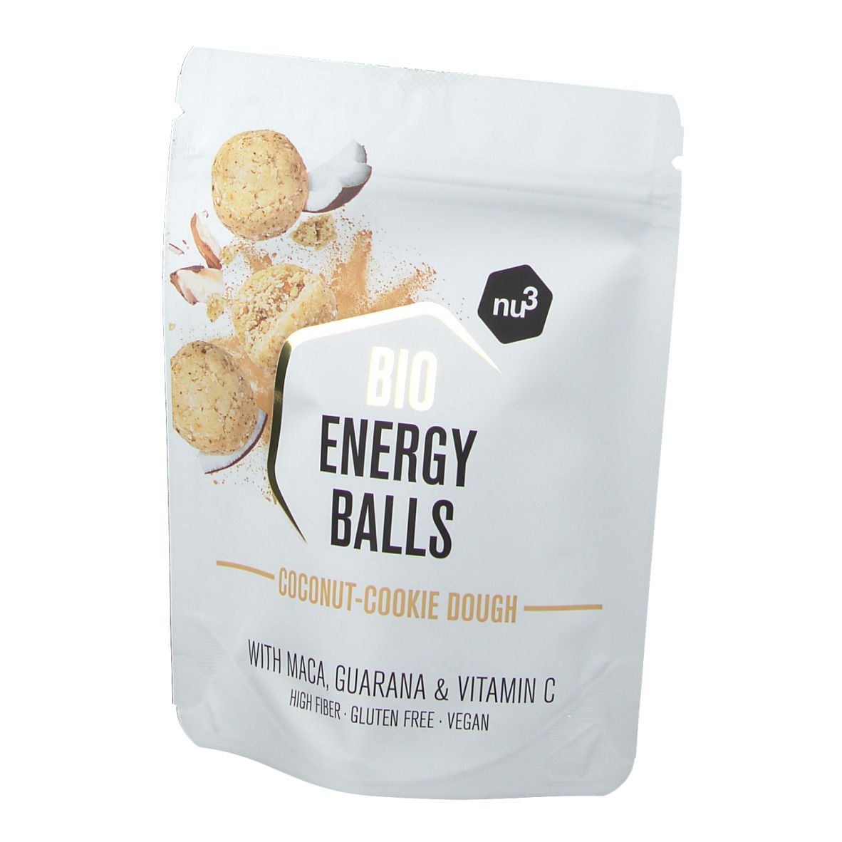 nu3 Bio Energy Balls, Coconut-Cookie Dough