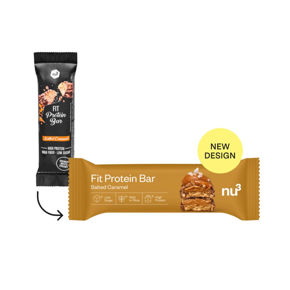 nu3 Fit Protein Bar, Caramel salé