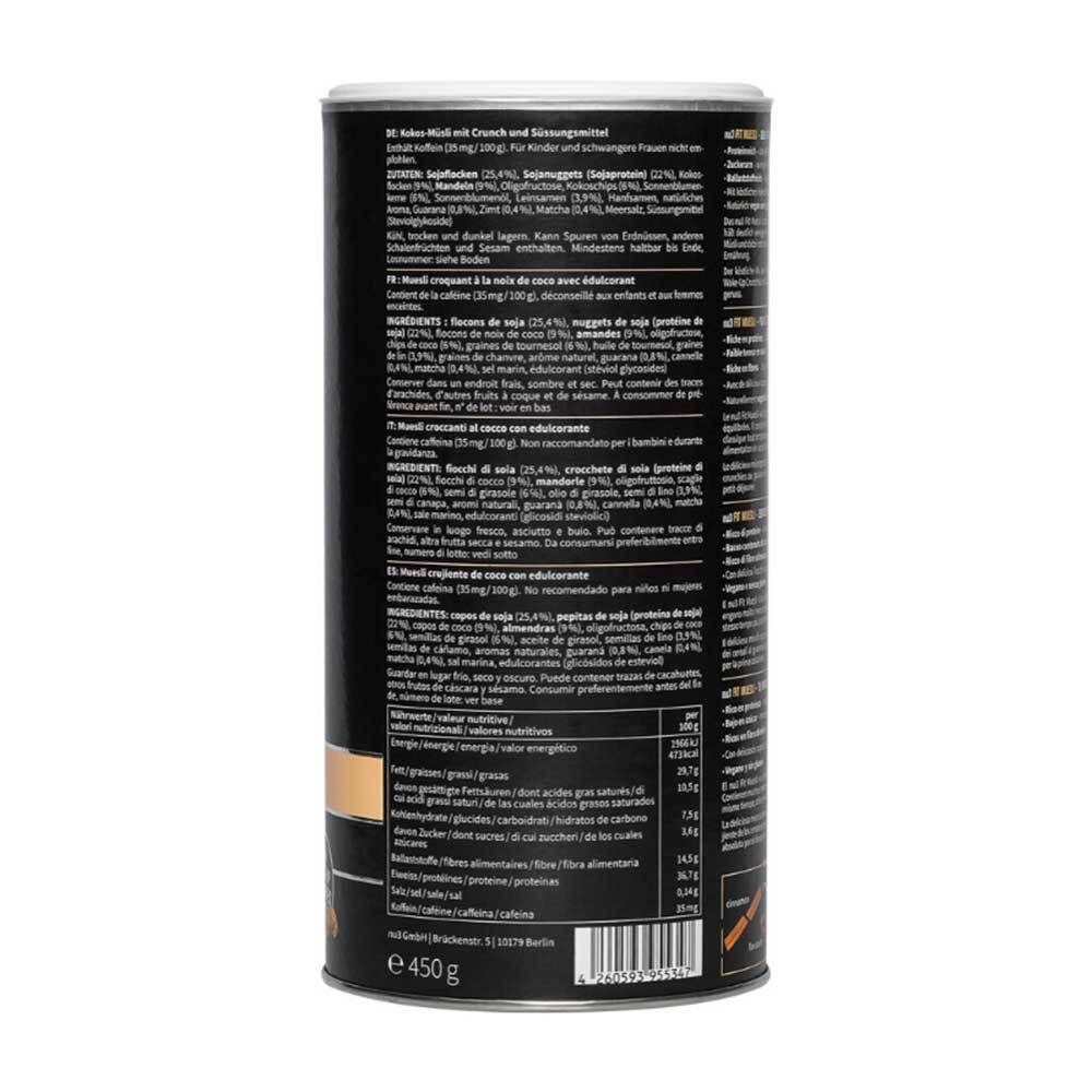 nu3 Fit Muesli Protéiné, Croustillant à la noix de coco