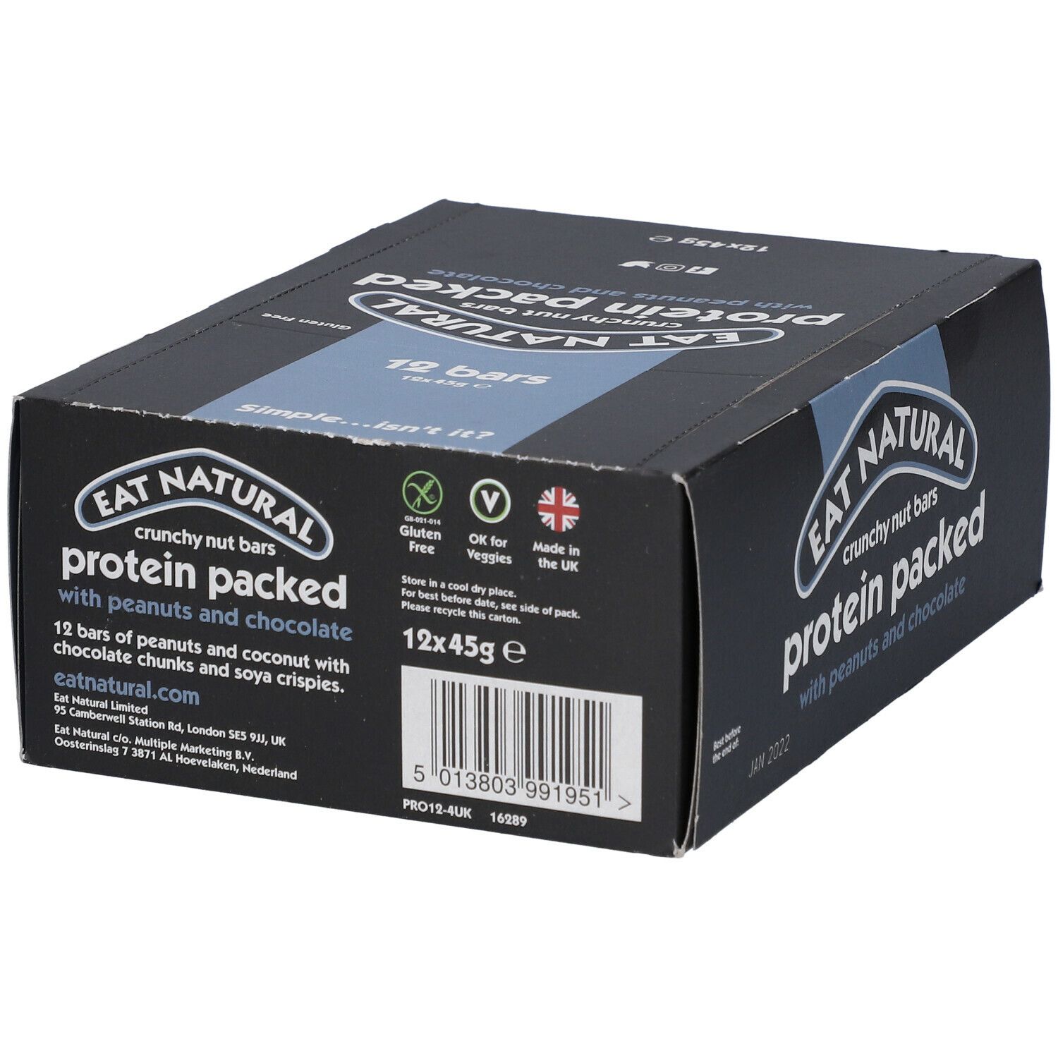 EAT NATURAL Nussriegel Schoko-Erdnuss