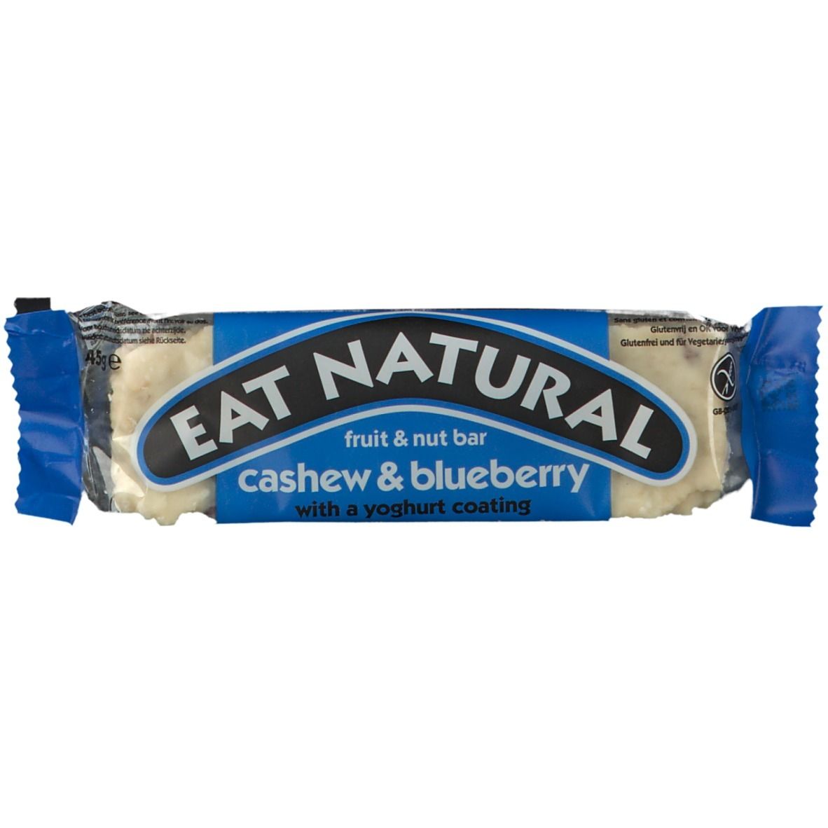 EAT NATURAL Barre noix de cajou & myrtille