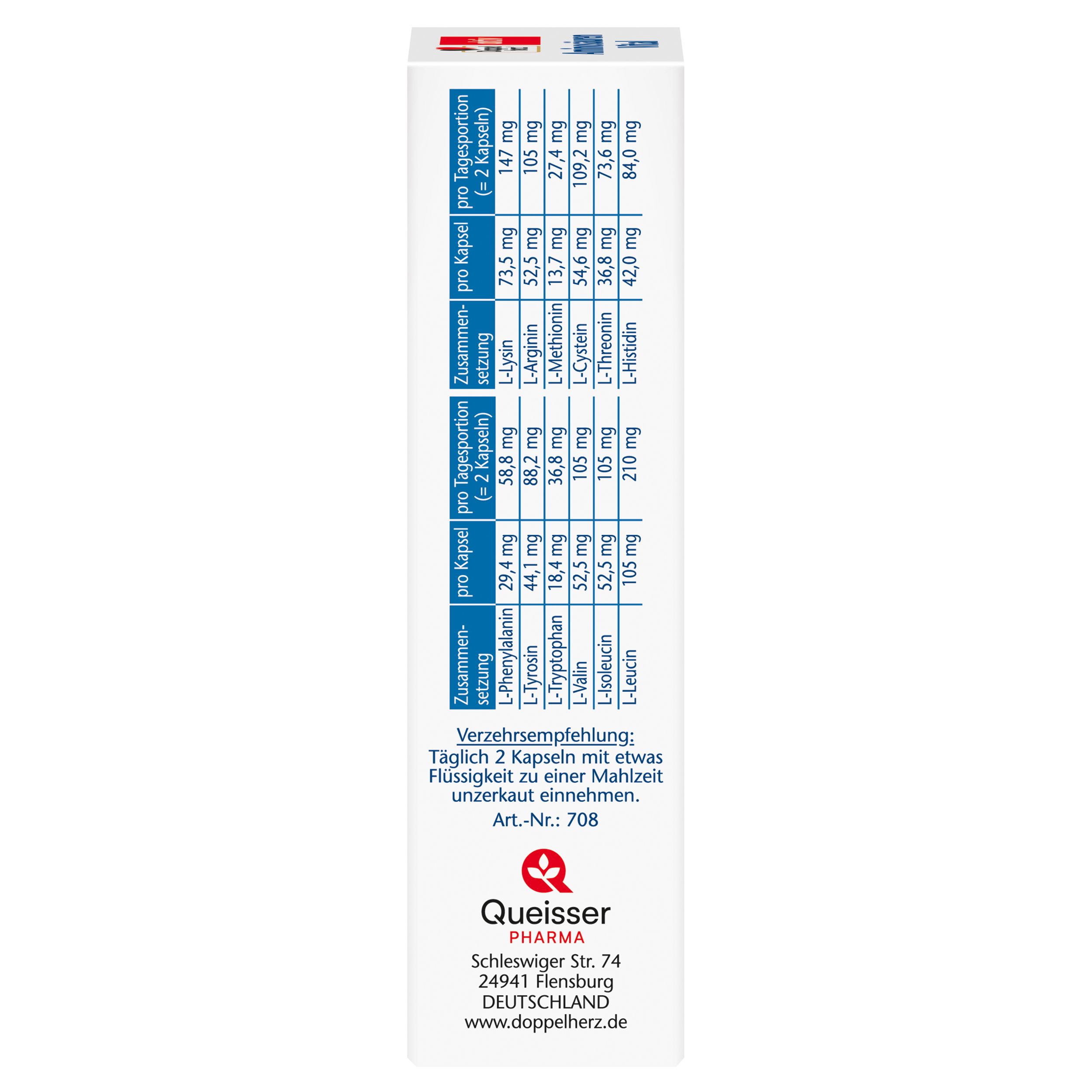 Doppelherz® aktiv Vital Acides aminés