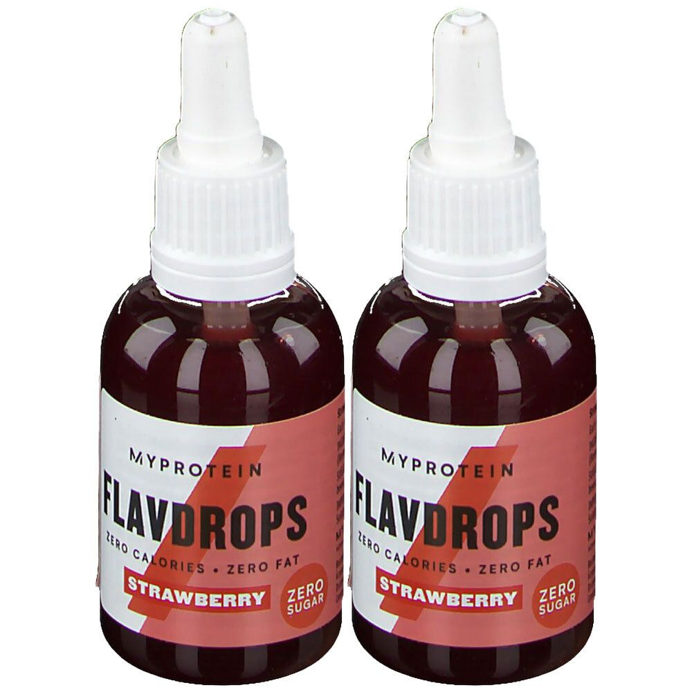 MyProtein FlavDrops, Erdbeere, Aromatropfen