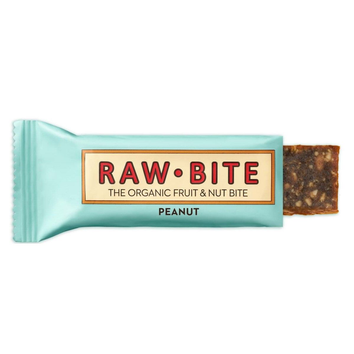 RAWBITE Barre de fruits & de noix avec cacahuètes