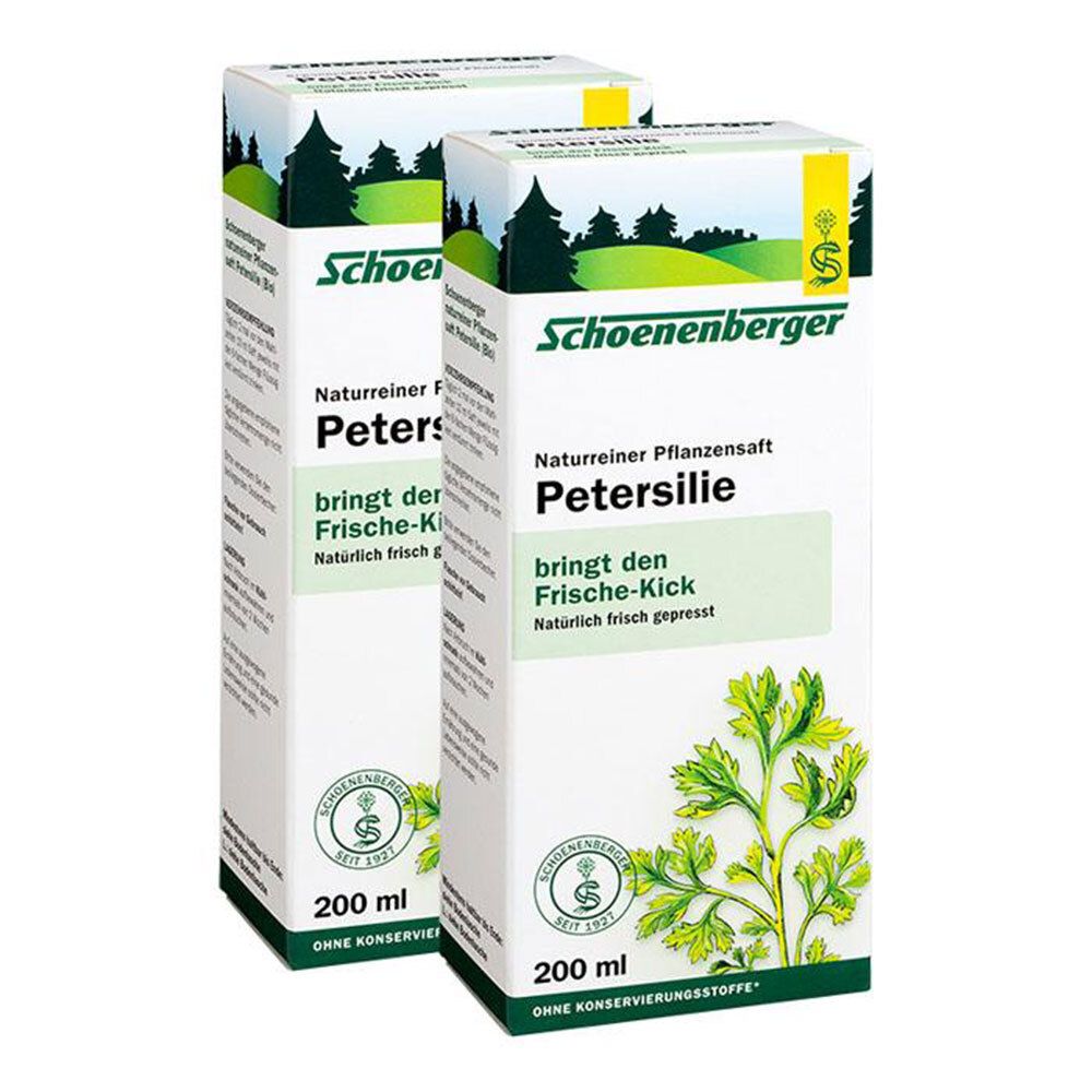 Schoenenberger® Persil, jus de plante naturel